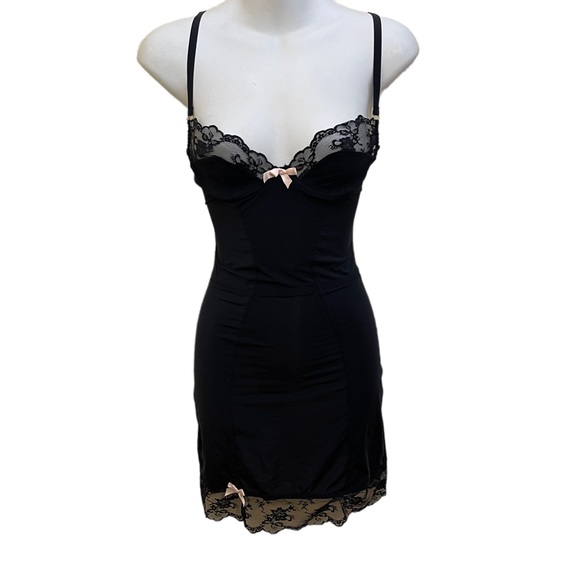 Agent Provocateur Other - Agent Provocateur BLACK SLIP Teddy JOSELINE  32B built in Bra Negligee